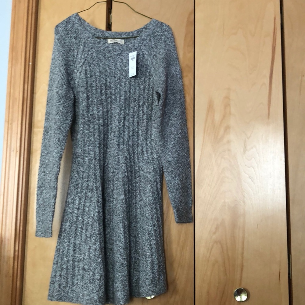 Large Hollister Sweater Dress New With Tags